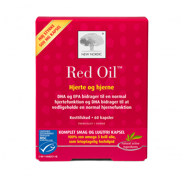 New Nordic Red Oil™ omega 3 60 kapsler