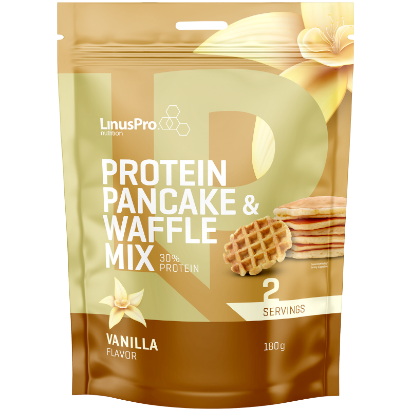 LinusPro Pancake & Wafflemix - Chokolade 180G.