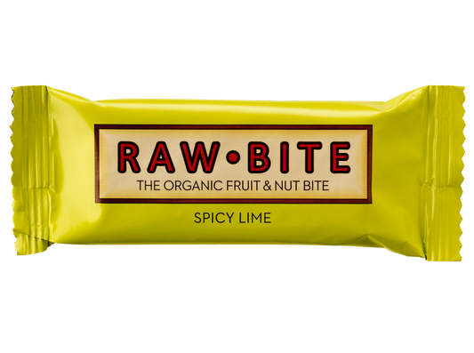 Rawbite Lime • 50 g. Køb 12 stk. spar 10%