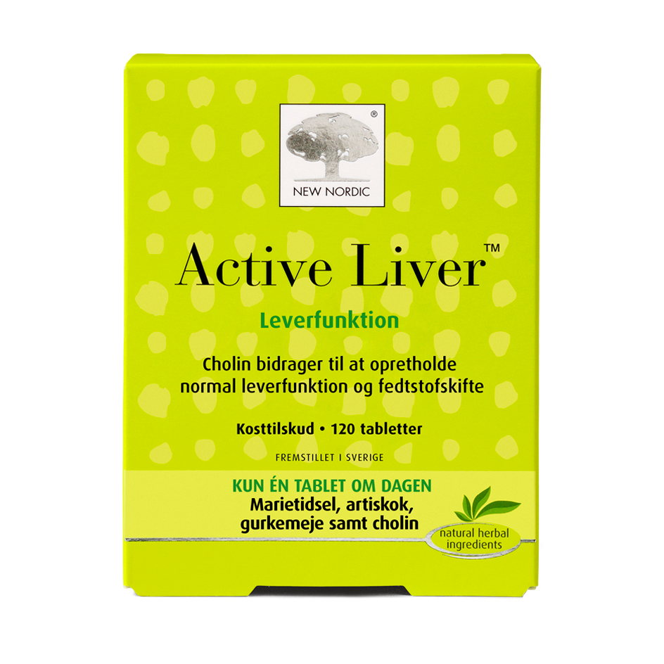 New Nordic Active Liver 120 tabl - 2 for 978,- 