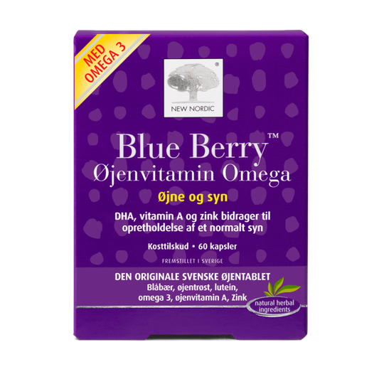 New Nordic Blue Berry Omega 3 60 kaps. 