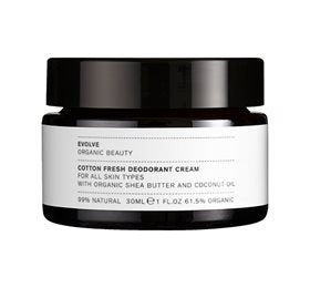 Evolve Cotton Fresh Deodorant Cream • 30ml.