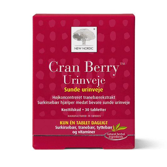 New Nordic Cran Berry 30 tabl. - 5 for 499,-