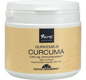 ND Curcuma m. gurkemeje 360 kapsler