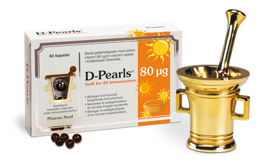 Pharma Nord D-Pearls 80 mcg 80 kapsler