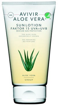 Avivir Aloe Vera Sun Lotion SPF 15 • 150 ml. 