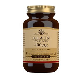 Solgar Folsyre 400 mcg - 100 tab.