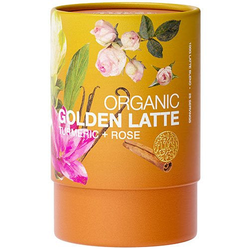 Golden Latte Gurkemeje + Rose Ø 100g