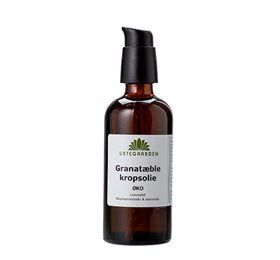 Urtegaarden Granatæblekropsolie ØKO lavendel 100ml.