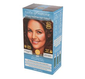  Tints of Nature Hårfarve 5R Rich Copper Brown Brown • 130 ml 