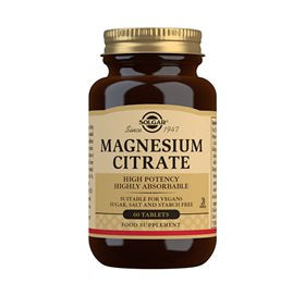 Solgar Magnesium citrat 200mg 60 tab.