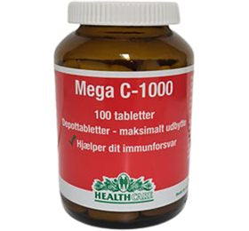 HealthCare Mega C 1000 mg - 100 tabletter