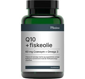 Mezina Q10 + Fiskeolie 60 kap.