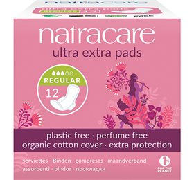 Natracare bind REGULAR ultra extra 12 stk.