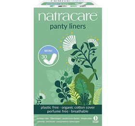 Natracare trusseindlæg MINI panty liners 30 stk 