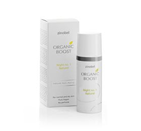 Zinobel Night no. 1 Naturel natcreme Organic Boost • 50ml.
