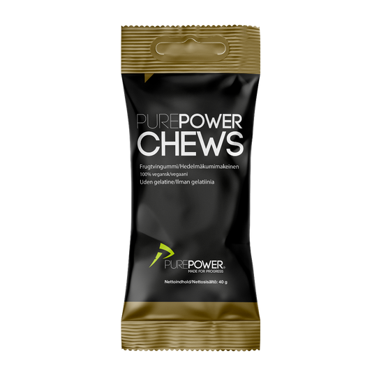 PurePower Chews Frugtmix 40 g 