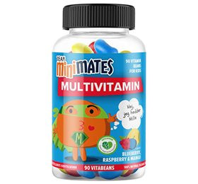 Team MiniMates Multivitamin – Vegan 90 Gum.