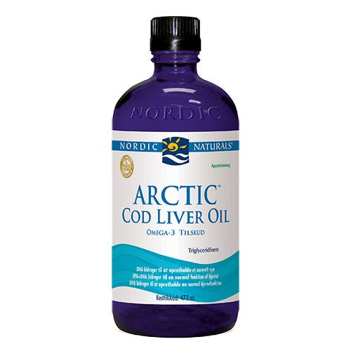Arctic Cod Liver Oil m. appelsin • 473 ml.