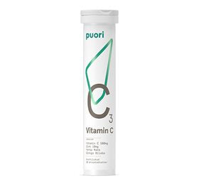 Puori Vitamin C3 brusetabletter 20 tabl.