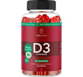 VitaYummy D3 (Raspberry) 90 gum.  