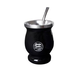 NatureSource Yerba Mate krus 230 ml m. bombilla sugerør • 1 stk.