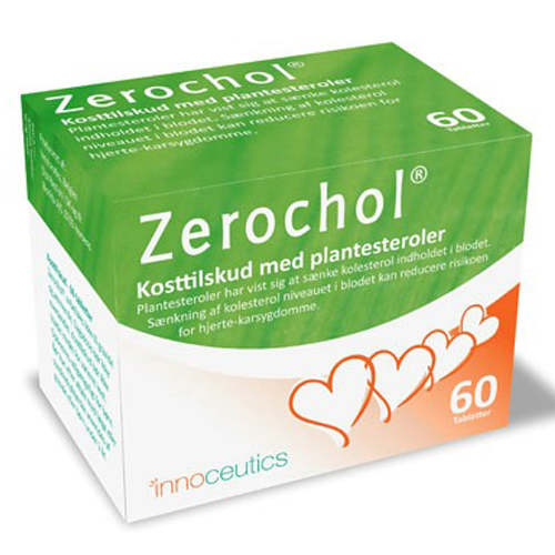 Billede af BioVita Zerochol 60 tabl. hos Helsegrossisten.dk