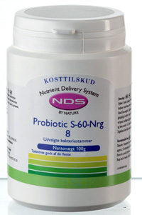 Billede af NDS Probiotic S-60-NRG 8 &bull; 100 gram