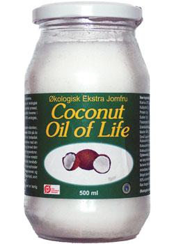 Billede af Oil Of Life Kokosolie Ø &bull; 500ml. hos Helsegrossisten.dk
