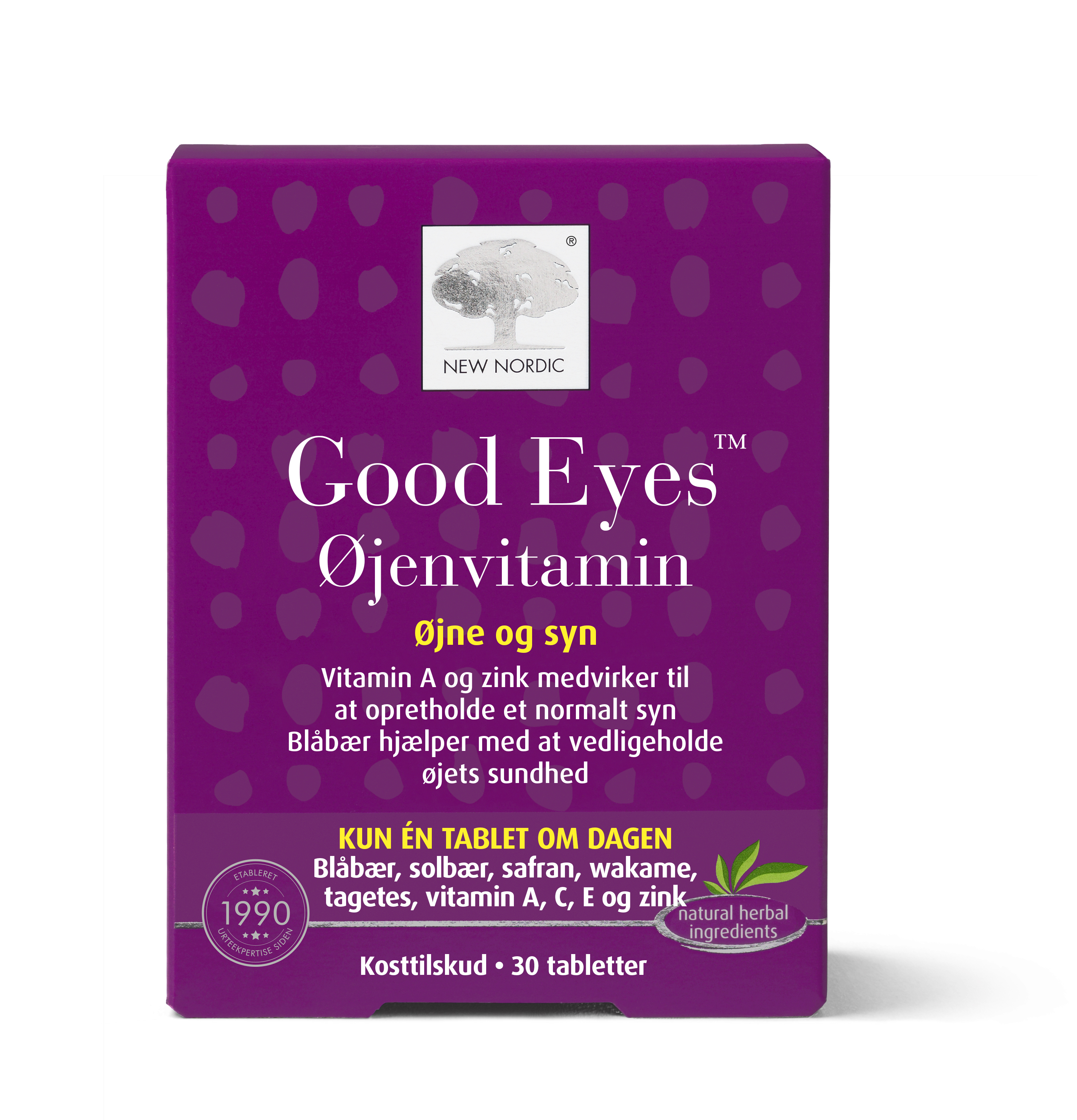 UDSALG New Nordic Good Eyes Øjenvitamin 30 tabl. køb billig