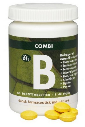 Se Grønne Vitaminer Combi B-vitamin 60 tabletter hos Helsegrossisten.dk