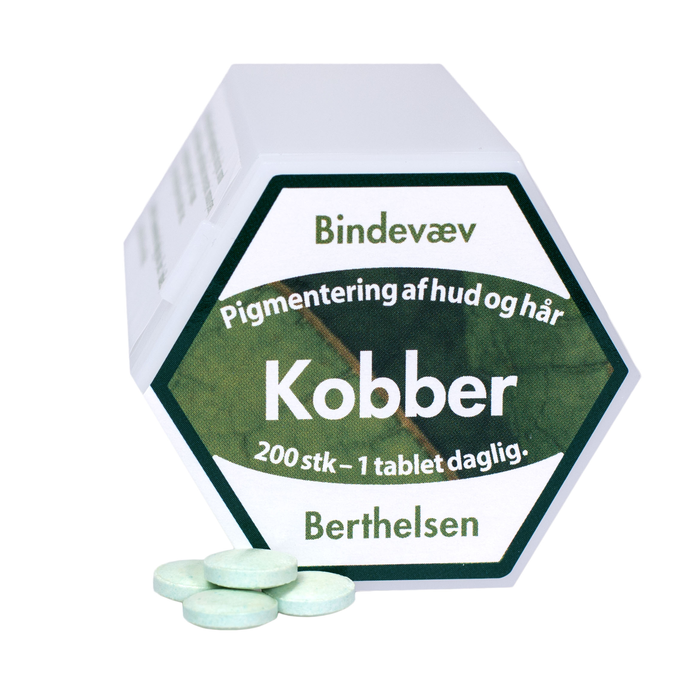 Berthelsen Kobber 2 mg 200 tab.