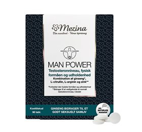 UDSALG Mezina Man Power 90 tabletter køb billig