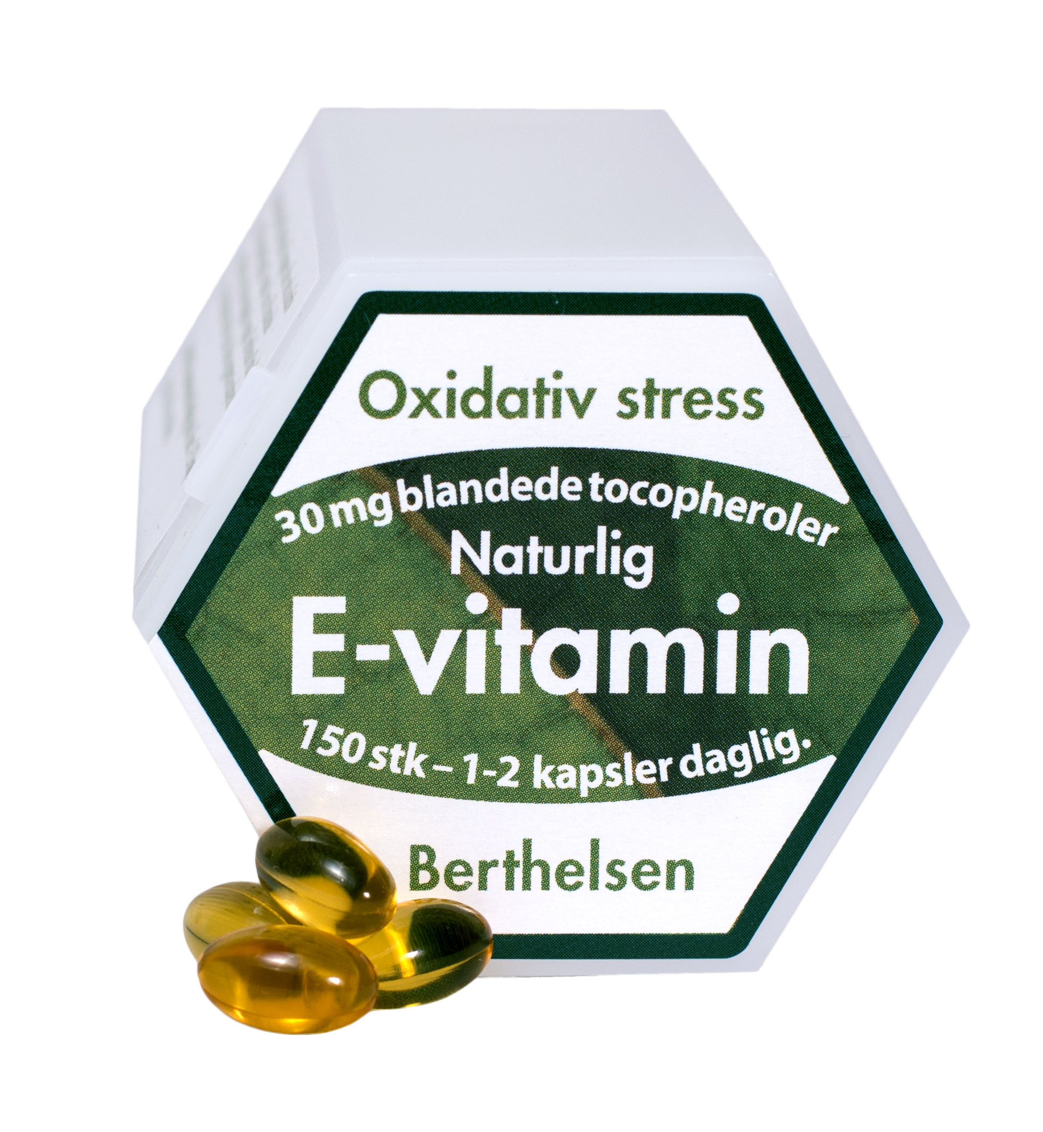 Berthelsen E-vitamin 30 mg 150 tab. DATOVARE 07/2024