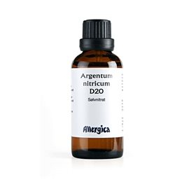 UDSALG Allergica Argentum nitricum D20 • 50ml. køb billig