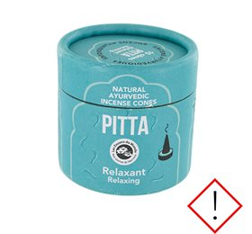 Se NatureSource Ayurveda Cones røgelse Pitta &bull; 1pk. hos Helsegrossisten.dk