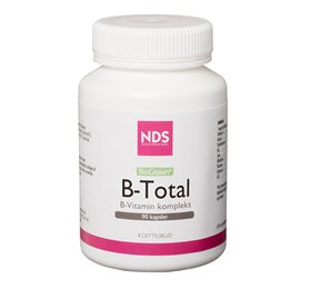 Se NDS B-Total Vitamin &bull; 90 tab. hos Helsegrossisten.dk