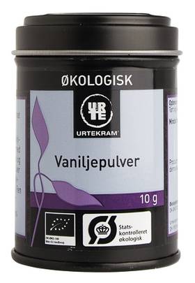 Billede af Urtekram Vaniljepulver Ø &bull; 10 g. hos Helsegrossisten.dk