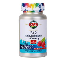 KAL B12 Methylcobalamin 90 smelte tabl. DATOVARE 02/2025