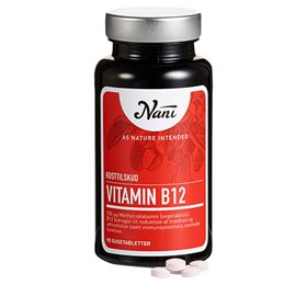 Billede af Nani B12 vitamin 90 tab. hos Helsegrossisten.dk