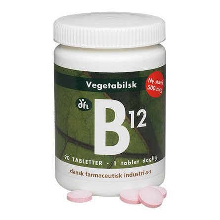 DFI B12 vitamin 500 mcg 90 tabl.