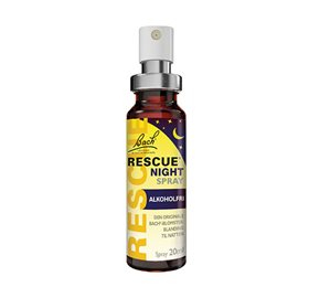 UDSALG Bach Rescue Night Spray 20 ml. køb billig