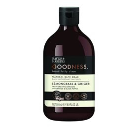 Se Baylis & Harding Goodness Badesæbe lemongrass & ginger &bull; 500ml. hos Helsegrossisten.dk