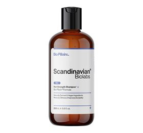 Se Scandinavian Biolabs Bio-Pilixin Shampoo+ For Men 250 ml. hos Helsegrossisten.dk