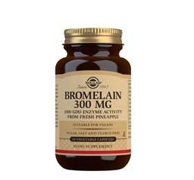 UDSALG Solgar Bromelan 300 mg 60 kap. køb billig