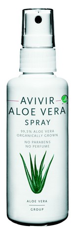 Se Avivir Aloe Vera Gel Spray 99,2% &bull; 75 ml. hos Helsegrossisten.dk