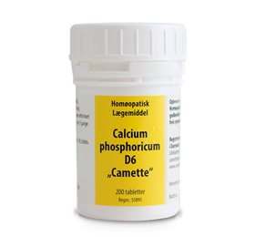 Billede af Camette Calcium phos. D6 Cellesalt 2 - 200 tbl. hos Helsegrossisten.dk
