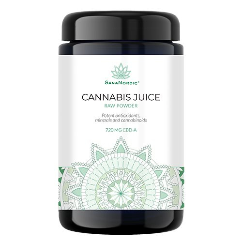 Sananordic Cannabis juice Raw Powder 30g