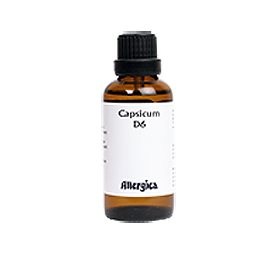 UDSALG Allergica Capsicum D6 • 50ml. køb billig