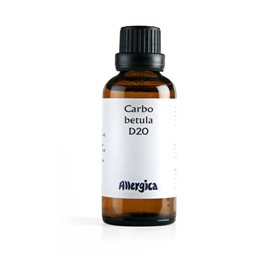 Se Allergica Carbo Betula D20 &bull; 50ml. hos Helsegrossisten.dk